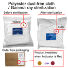 Khăn lau phòng sạch polyester chiếu xạ Gamma cho môi trường vô trùng quan trọng
