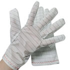 Găng tay chống trơn trượt vải PU chống trượt Esd Găng tay an toàn cho phòng sạch công nghiệp