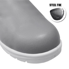 Giày làm việc an toàn chống tĩnh điện ESD màu xám cho phòng sạch công nghiệp