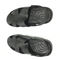Giày tản nhiệt tĩnh Sandal Ngón chân được bảo vệ Màu xanh đen Trắng SPU Trên