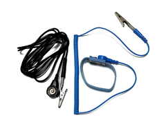 Vải dẫn điện ESD dây đeo cổ tay Grounding Wire Suit cho ESD Mat