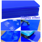 Thảm dính silicon ESD có thể giặt tái sử dụng màu xanh lam cho phòng sạch 3mm 5mm