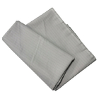 Màu xám sọc 10 mm Vải cotton Polyester ESD nặng 65% Polyester 1% Sợi carbon