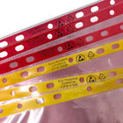 Phòng sạch Túi hồ sơ 11 lỗ A4 A3 Túi đựng tài liệu chống tĩnh điện ESD không bụi có màu hồng hoặc vàng
