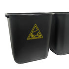 35L PP nhựa hình vuông thùng rác chống tĩnh ESD điện tĩnh phòng sạch hộp dụng cụ thùng rác