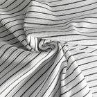 2 * 2 Rib ESD Fabric Dây chống tĩnh đàn hồi 6MM Strip 240gsm Polyester