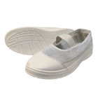 An toàn Elastic type ESD Antistic Cleanoom Mesh Shoes cho quần áo công nghiệp