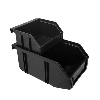 Electronic ESD SMT Rack Black PCB Packaging Storage Plastic Circulation Antistatic Bin