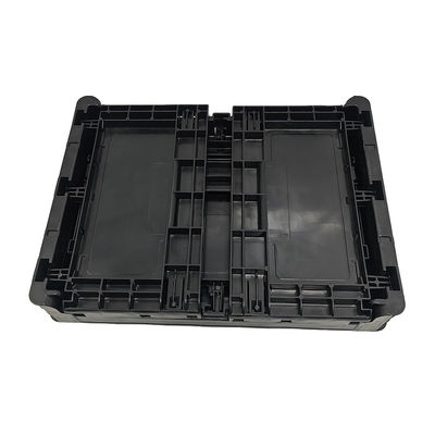 400*300*220MM Hắc chống tĩnh hộp gấp hộp nhựa vòng quay hộp nhựa gấp