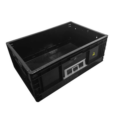 Bộ phận điện tử gấp Hộp chứa Hộp chống tĩnh Hộp thùng nhựa PCB Hộp lưu trữ ESD
