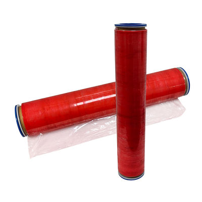 500MM Mắt đỏ minh bạch chống tĩnh LDPE phim bọc ESD phim kéo dài