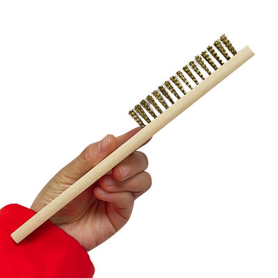 205cm Điện tử linh kiện làm sạch thép dây chải đồng bọc thép chải