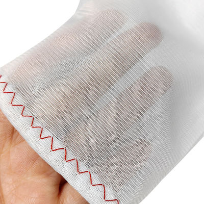Phòng sạch Polyester làm việc găng tay trắng không bụi găng tay 100% Polyester găng tay
