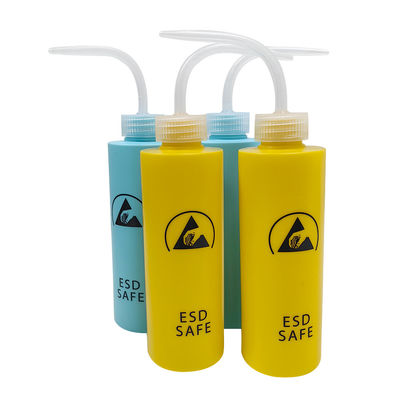 500ml Khu vực an toàn chống tĩnh mạch ESD Phong bình rửa chống tĩnh mạch Máy phân phối rượu dung dịch rượu HDPE chống tĩnh mạch