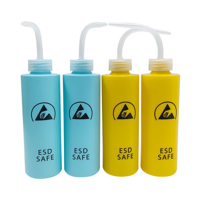 500ml Khu vực an toàn chống tĩnh mạch ESD Phong bình rửa chống tĩnh mạch Máy phân phối rượu dung dịch rượu HDPE chống tĩnh mạch