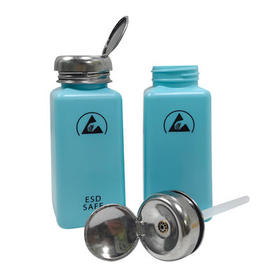 IPA 8OZ (Khoảng 240ml) Máy phân phối dung môi nhựa ESD Máy phân phối chất chống tĩnh chai rượu