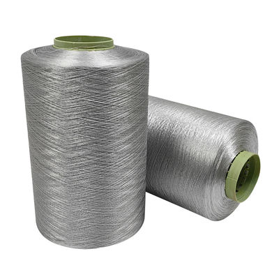 Sợi dệt may dẫn đường dài màu xám 150D/2 cho vải ESD / may mặc