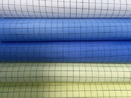 Phòng sạch Vải ESD Vải dệt thoi Polyester Lưới 5mm Màu xanh trắng Màu vàng