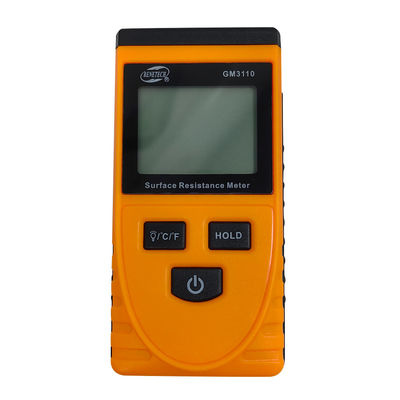 GM3110 Thiết bị kiểm tra sức đề kháng bề mặt chính xác cao Thiết bị kiểm tra sức đề kháng cách nhiệt di động Máy dò điện tĩnh