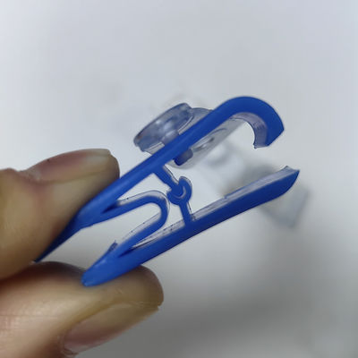 Clip treo nhựa màu xanh trắng độc quyền chống trượt