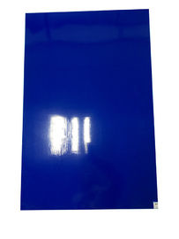 Tấm lót phòng sạch PE dùng một lần màu xanh trắng 30 lớp Độ dính cao 18 "x 36"