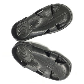 Giày tản nhiệt tĩnh Sandal Ngón chân được bảo vệ Màu xanh đen Trắng SPU Trên