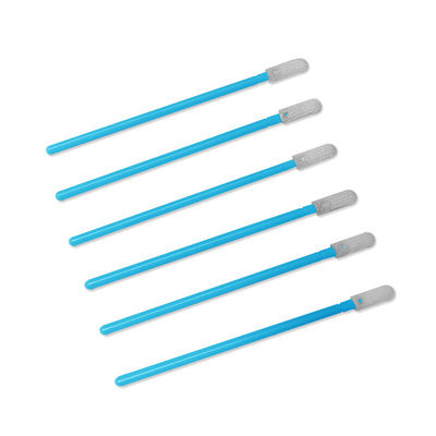 PS758 Công nghiệp loại bỏ bụi ấn đầu phẳng Polyester Swab Cleanroom Swab