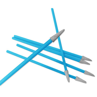PS750B PCB Đẹp điện tử 74mm Lint miễn phí Phòng sạch Polyester Tip Head Swabs