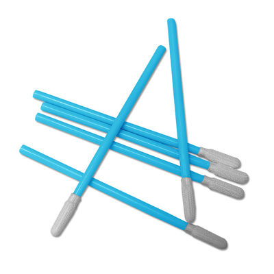 PS743 Rửa khoảng trống Phòng sạch Swabs Stick PP Handle Polyester Tip Industrial Cleanroom Swabs