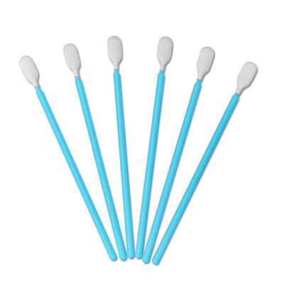 PS723B Thiết bị chính xác phòng sạch Các thành phần điện tử Không bụi Polyester Swab máy in Swab làm sạch Stick