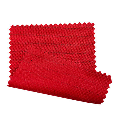 Cvc đan Pique vải chống tĩnh cho áo polo Esd Đỏ vàng 260gsm