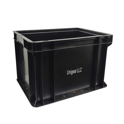 Esd Anti Static Turnover Box Phần lớn màu đen của xe hơi hộp nhựa đúc phun hộp nhựa chống tĩnh
