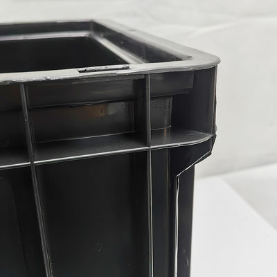 Esd Anti Static Turnover Box Phần lớn màu đen của xe hơi hộp nhựa đúc phun hộp nhựa chống tĩnh