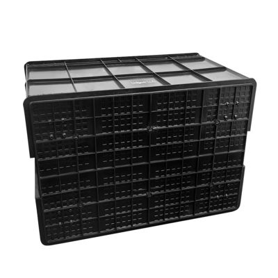 800 * 400 * 230mm hộp chuyển đổi dẫn điện hộp nhựa ESD phần điện tử hộp đen hộp chống tĩnh