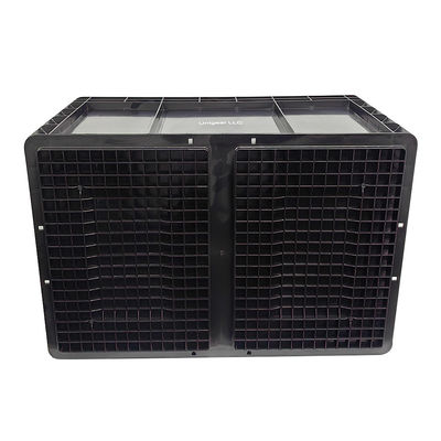 600*400*230mm Đen ESD hộp nhựa chống tĩnh hộp linh kiện điện tử hộp chống tĩnh hộp cho ngành công nghiệp điện tử
