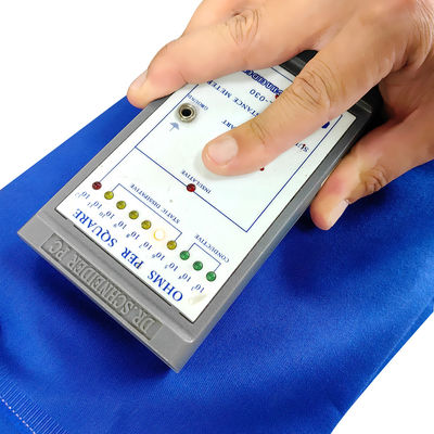 Vải bảo hộ lao động chống cháy Blue ESD Cotton Poly Blend cho khu vực chống tĩnh điện