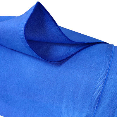 Vải bảo hộ lao động chống cháy Blue ESD Cotton Poly Blend cho khu vực chống tĩnh điện