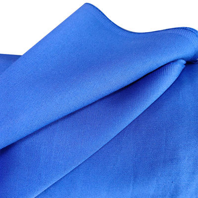 Vải bảo hộ lao động chống cháy Blue ESD Cotton Poly Blend cho khu vực chống tĩnh điện