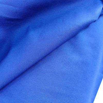 Vải bảo hộ lao động chống cháy Blue ESD Cotton Poly Blend cho khu vực chống tĩnh điện