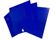 Thảm dính dùng một lần màu xanh PE 30 lớp có thể bóc được cho lối vào cửa phòng sạch