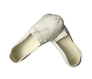 Giày an toàn ESD không trơn trượt vải phía trên không lỗ Unisex cho thiết bị điện tử chính xác