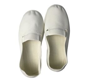 Giày an toàn ESD không trơn trượt vải phía trên không lỗ Unisex cho thiết bị điện tử chính xác