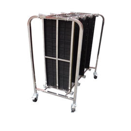 Thép không gỉ 304 ESD PCB Giỏ hàng ESD Tạp chí Rack Horiz Hold Panel Rack
