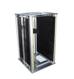 Gấp bền PCB ESD Magazine Rack Điều chỉnh đai bánh răng 355x320x563 mm