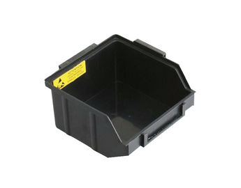 Tiết kiệm không gian Bề mặt trơn nhẵn Thùng lưu trữ ESD cho các thành phần / bộ phận điện tử