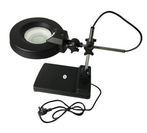 Đèn lúp chiếu sáng huỳnh quang an toàn ESD Ống kính để bàn T9 22 Watt