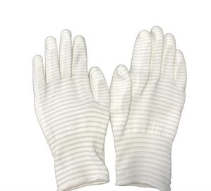Găng tay chống tĩnh điện Vật liệu an toàn ESD Polyester Liner Carbon Filament dệt kim