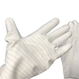 Găng tay chống tĩnh điện Vật liệu an toàn ESD Polyester Liner Carbon Filament dệt kim