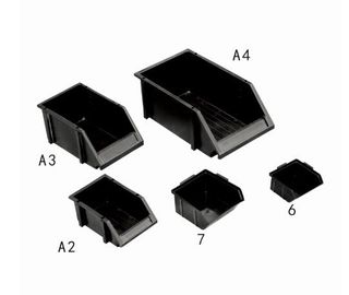 Tiết kiệm không gian Bề mặt trơn nhẵn Thùng lưu trữ ESD cho các thành phần / bộ phận điện tử