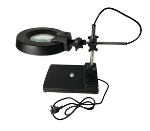 Đèn lúp chiếu sáng huỳnh quang an toàn ESD Ống kính để bàn T9 22 Watt